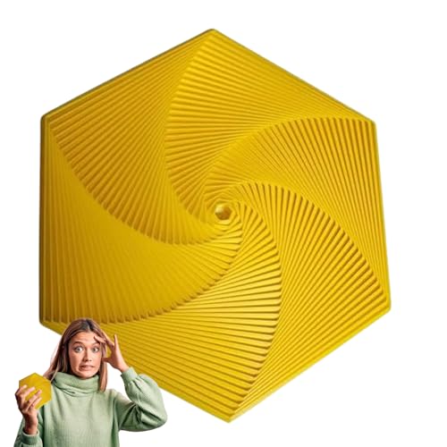 Anti-Stress-Spielzeug | Stereoskopisch | Hexagonaler 3D-Druck Magisches Stereoskopisches Spielzeug - Pädagogisches Spielzeug für Kinder Anti Stress von Generisch