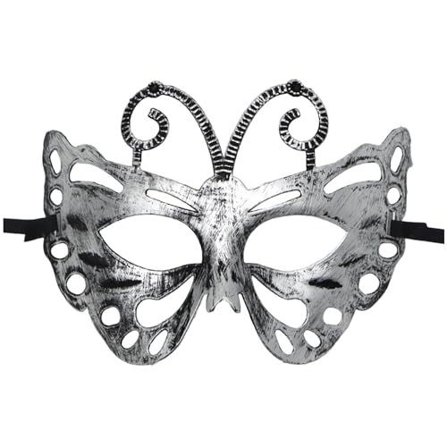 Antike Halbgesichtsmaske, Maskerade-Maske, Karnevalskostüm, venezianische Vintage-Maske für Kostümpartys, Tanze, Abschlussbälle, Bühnenshows, Party Antike Halbgesichtsmaske, Maskerade-Maske, Karnevalskostüm, venezianische Vintage-Maske für Kostümpartys, Tanze, Abschlussbälle, Bühnenshows, Party von Generisch