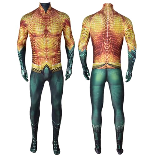 Aquamans Cosplay Bodysuit Halloween Anime Kostüm Einteiler Anime Rollenspiel Fancy Outfits Jumpsuit Aquamans Cosplay Bodysuit Halloween Anime Kostüm Einteiler Anime Rollenspiel Fancy Outfits Jumpsuit von Generisch