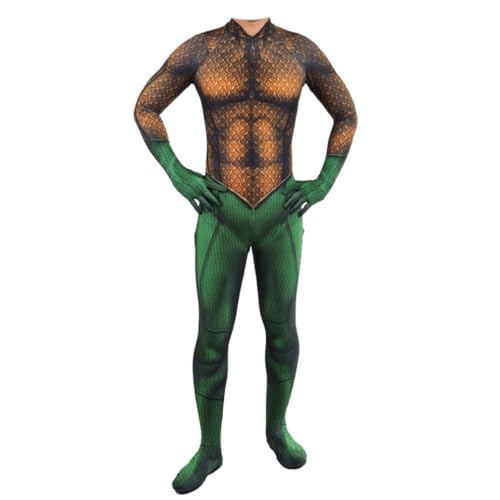 Aquamans Cosplay Bodysuit Halloween Anime Kostüm Einteiler Anime Rollenspiel Fancy Outfits Jumpsuit Aquamans Cosplay Bodysuit Halloween Anime Kostüm Einteiler Anime Rollenspiel Fancy Outfits Jumpsuit von Generisch