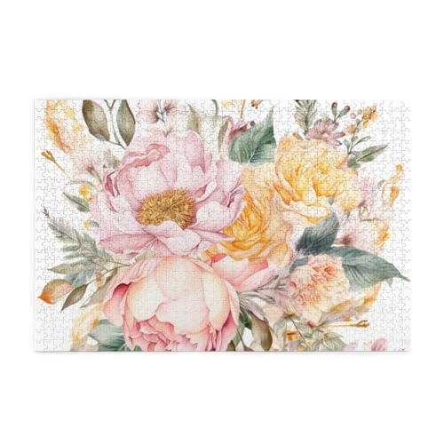 Aquarell Golden Doodle 1000-teiliges Puzzle für Erwachsene, Holzpuzzles für Erwachsene, Geschenke, Heimdekoration Aquarell Golden Doodle 1000-teiliges Puzzle für Erwachsene, Holzpuzzles für Erwachsene, Geschenke, Heimdekoration von Generisch