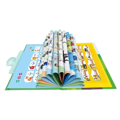 Arabisches Sprechendes Lernbuch, Interaktives Arabisch Wortschatz Bildbuch, Tragbares Wortlernspiel Für Zeichenanfänger Kinder Homeschooling von Generisch