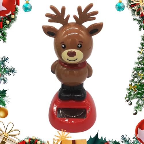 Armaturenbrett Solar-Tanzspielzeug Weihnachten,Weihnachts-Solar-Tanzfigur -Auto solarbetriebenes Schaukelspielzeug - Auto-Schüttelpuppe, Weihnachtsspielzeugfiguren, Dekoration für das Armaturenbrett, Armaturenbrett Solar-Tanzspielzeug Weihnachten,Weihnachts-Solar-Tanzfigur -Auto solarbetriebenes Schaukelspielzeug - Auto-Schüttelpuppe, Weihnachtsspielzeugfiguren, Dekoration für das Armaturenbrett, von Generisch