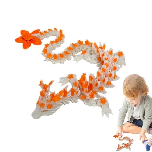 Articulated Dragon Fidget Toy, Realistic Dragon Statue, Flexible Joints Design, 11.22x11.22 inches Sturdy Construction Plaything, Animal Figure for Girls, Kids, Adults Articulated Dragon Fidget Toy, Realistic Dragon Statue, Flexible Joints Design, 11.22x11.22 inches Sturdy Construction Plaything, Animal Figure for Girls, Kids, Adults von Generisch