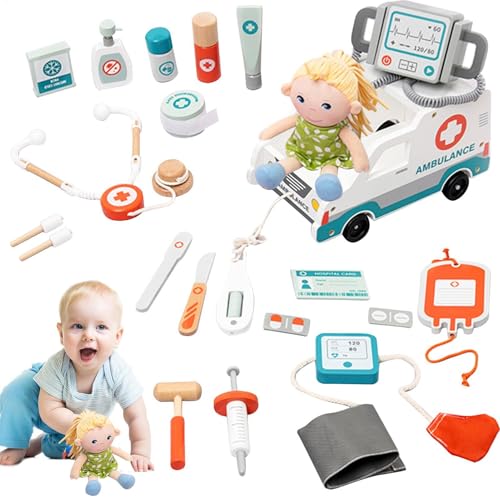 Arztset für Kinder,Pretend Doctor Spielzeugset - -Kinder-Hand-Auge-Koordinations-Trainingsspielzeug, Arzt-Rollenspiel-Kits Arztset für Kinder,Pretend Doctor Spielzeugset - -Kinder-Hand-Auge-Koordinations-Trainingsspielzeug, Arzt-Rollenspiel-Kits von Generisch