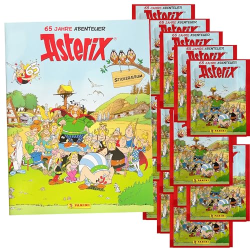 Asterix - 65 Jahre Abenteuer - Sammelsticker - 1 Sammelalbum + 20 Tüten von Generisch