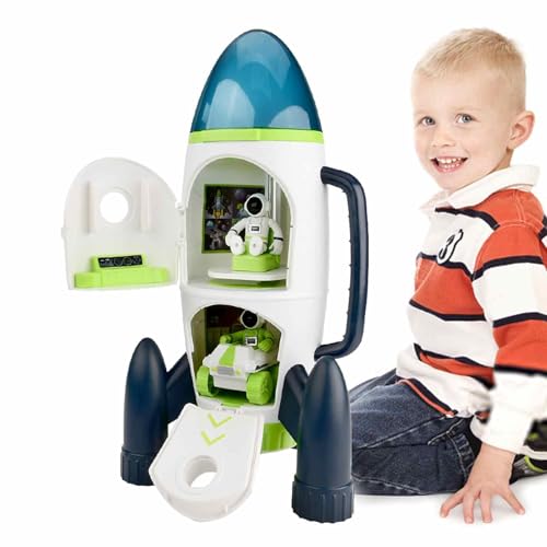 Astronaut Space Toy - Licht- und Sound Space Explorer Toy für Kinder | Langlebiges Abenteuerspielzeug mit Batterien, kreatives Geburtstagsgeschenk für Kinder im Alter von 3+ von Generisch