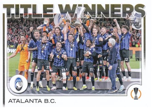 Atalanta Bergamo gewinnt am 22.05. 2024 mit 3:0 (3 Tore durch Lookman) gegen B. Leverkusen das Europa League Finale, Fußball Flagship UCC Sammelkarte #106 von Generisch