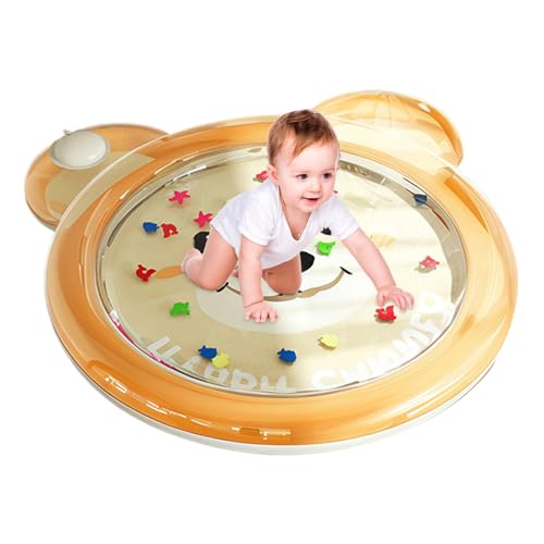 Aufblasbare Wassermatte - Baby Wasserspiel Matte | Spielen Sie Mats Sensory Toy | Early Development Activity Center Bildungsspielzeug | Kleinkindspiele interaktive tragbare Krabbelkissen für Kinder von Generisch