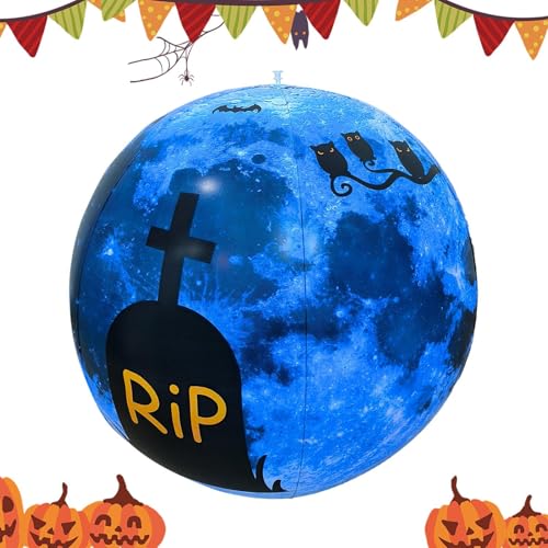 Aufblasbarer Ball, Aufblasbarer Strandball, Aufblasbare Strandball-Halloween-Dekorationen, Großer Ball, Outdoor-Gartendekorationen Für Weihnachts-Halloween-Themenparty Aufblasbarer Ball, Aufblasbarer Strandball, Aufblasbare Strandball-Halloween-Dekorationen, Großer Ball, Outdoor-Gartendekorationen Für Weihnachts-Halloween-Themenparty von Generisch