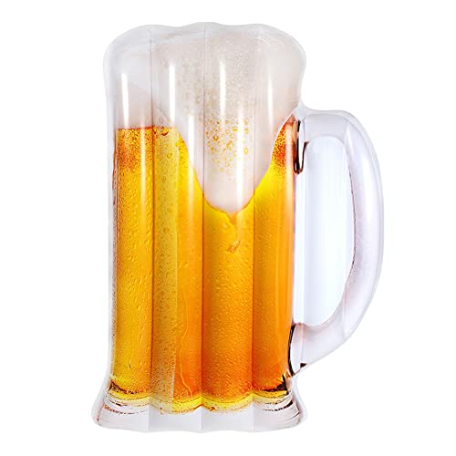Aufblasbarer Bierbecher Pool Float - Bierformwasserbett, Freizeit -Lounge -Stuhl | Wasserhängematte Liege, Schwimmen Schwimmhängematte, Pool Liege Wasserschwimmer Pool Spaß für Erwachsene schwimmend S Aufblasbarer Bierbecher Pool Float - Bierformwasserbett, Freizeit -Lounge -Stuhl | Wasserhängematte Liege, Schwimmen Schwimmhängematte, Pool Liege Wasserschwimmer Pool Spaß für Erwachsene schwimmend S von Generisch