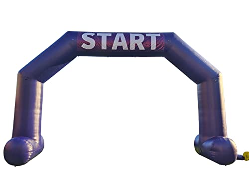 Aufblasbarer Bogen mit Start Finish Line Bannern und Gebläse für Außenwerbung und Sportveranstaltungen von Generisch