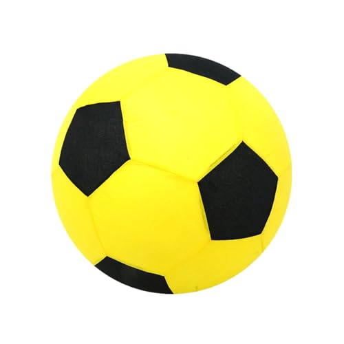 Aufblasbarer Fußball, Fußball für Kinder | Aufblasbare Stoff-Sportbälle, mit Stoff überzogener Fußball - Auslaufsichere weiche Fußbälle, interaktiver aufblasbarer Fußball für den Innen- und Außenberei Aufblasbarer Fußball, Fußball für Kinder | Aufblasbare Stoff-Sportbälle, mit Stoff überzogener Fußball - Auslaufsichere weiche Fußbälle, interaktiver aufblasbarer Fußball für den Innen- und Außenberei von Generisch
