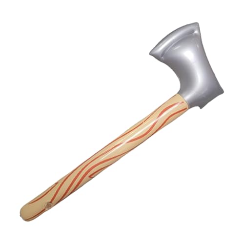 Aufblasbarer Streich | Realistische Spitzhacke | Leckagesichere Leichte Foto Requisiten Spielzeug Zubehör Für Kinder Erwachsene Deko | Cosplay Party Geschenk Halloween Scherz von Generisch