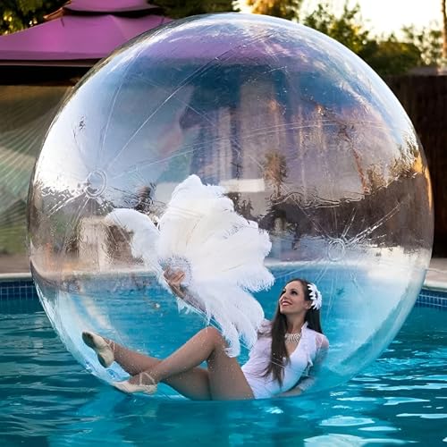 Aufblasbarer transparenter Wasserball, riesiger Spaßballon für Meer, Pool und Vergnügungspark-Unterhaltung Aufblasbarer transparenter Wasserball, riesiger Spaßballon für Meer, Pool und Vergnügungspark-Unterhaltung von Generisch