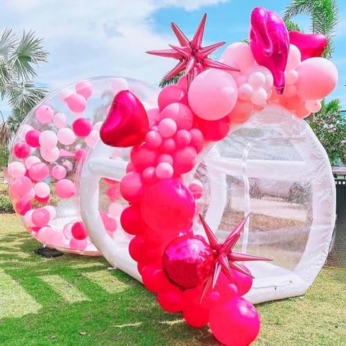 Aufblasbares Blasenzelt mit Gebläse, transparente Kuppel für Outdoor-Camping, Hochzeiten und Stargazing-Events von Generisch