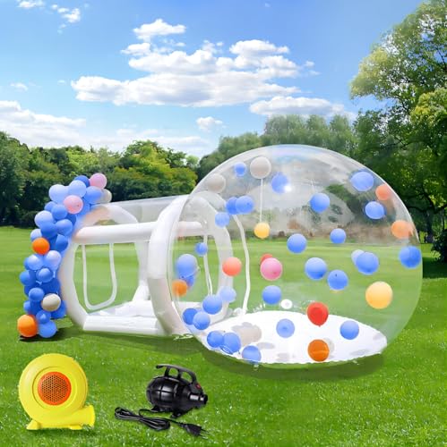 Aufblasbares Spielhaus für Kinder, langlebiger und tragbarer Indoor-Outdoor-Spaß, perfekt für Hinterhofpartys und Spielzeit von Generisch