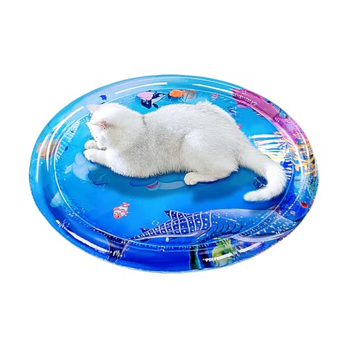 Aufblasbares Spielzeug für Bauchzeit, Flüssigkeit, sensorische Matte, Wasserspielunterlage für Babys, weiches PVC-Material, 61 cm Größe, sicher, stimuliert die Motorik, tragbar und leicht zu reinigen Aufblasbares Spielzeug für Bauchzeit, Flüssigkeit, sensorische Matte, Wasserspielunterlage für Babys, weiches PVC-Material, 61 cm Größe, sicher, stimuliert die Motorik, tragbar und leicht zu reinigen von Generisch