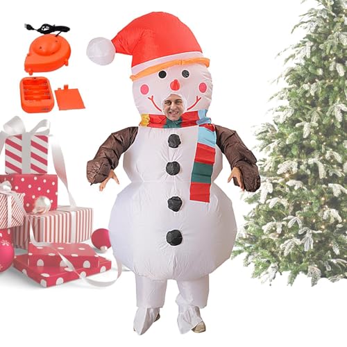 Aufblasbares Weihnachtskostüm – Cosplay Weihnachten Halloween Kostüm Verkleidung Blow Up Anzug Ganzkörper Verkleidung Anzug Lustig Urlaub Outfit für Cosplay Aufblasbares Weihnachtskostüm – Cosplay Weihnachten Halloween Kostüm Verkleidung Blow Up Anzug Ganzkörper Verkleidung Anzug Lustig Urlaub Outfit für Cosplay von Generisch