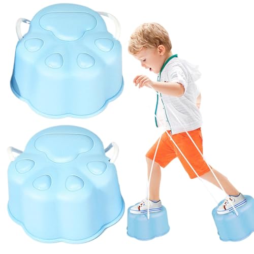 Ausgleichstraining Stelzen, Stelzen aus Balancing Eimer - 2x Cartoon Bucket Stelzen Kinder ausbalancieren Training | Feinmotorische Fähigkeiten Verbund Innen im Freien im Freien für den Park für Park, Ausgleichstraining Stelzen, Stelzen aus Balancing Eimer - 2x Cartoon Bucket Stelzen Kinder ausbalancieren Training | Feinmotorische Fähigkeiten Verbund Innen im Freien im Freien für den Park für Park, von Generisch