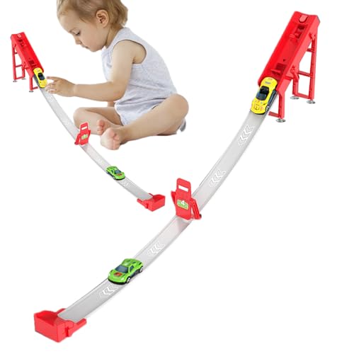 Auto Rampenspielzeug - Roll -Up Car Ramp Kinder Spielzeug | Rampen Für Spielzeugauto | Helles Auto Rampenspielzeug | Toy Car Ramps Für Kleinkinder | Catapult -Track -Spielzeug Mit 2 - Zum UNT von Generisch