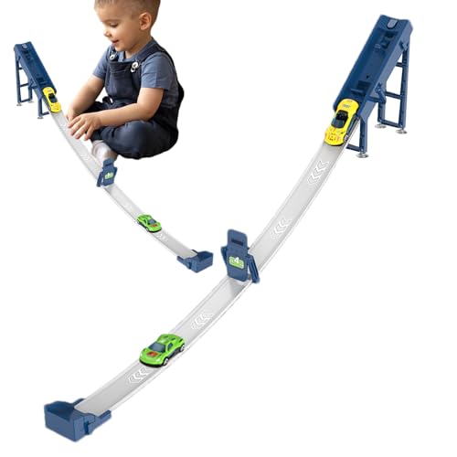 Auto Rampenspielzeug - Roll -Up Car Ramp Kinder Spielzeug | Rampen Für Spielzeugauto | Helles Auto Rampenspielzeug | Toy Car Ramps Für Kleinkinder | Catapult -Track -Spielzeug Mit 2 - Zum UNT von Generisch