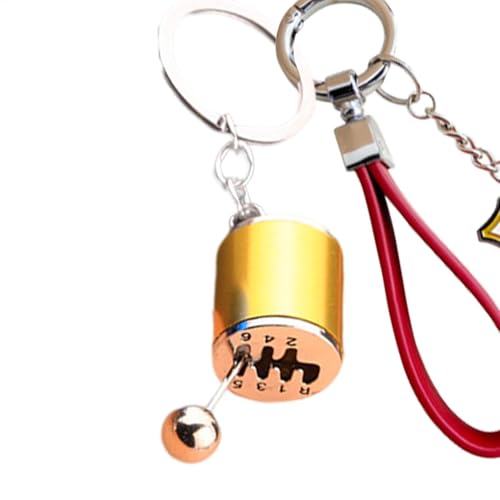 Auto Shifter Gear Keychains, Getriebeschaltschlüsselkasten - Metal Getriebeschieber -Schlüsselbilder | Creative Manual 6 Speed Getriebeschalthebel, Kartonschlüsselring des Kfz -Teils Autos Schlüssel von Generisch