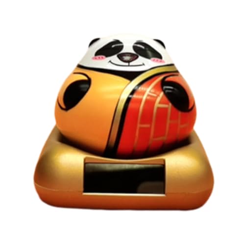 Auto-Wackelkopf-Puppe – Dekoratives Auto-Wackelspielzeug, Lustige Auto-Ornament-Puppe | Armaturenbrett-Cartoon-Wackelkopf-Panda-Puppe, Niedliche Und Lustige Auto-Innendekoration Für Arbeitstisch, Schl von Generisch