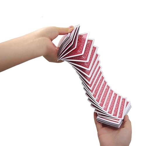 Auto Wasserfall Magic Playing Cards - Elektrischer Rising Deck Trick für Nahaufnahmen Illusionen & Bühneneffekte - 6,5 x 9 cm Papierrequisite Auto Wasserfall Magic Playing Cards - Elektrischer Rising Deck Trick für Nahaufnahmen Illusionen & Bühneneffekte - 6,5 x 9 cm Papierrequisite von Generisch