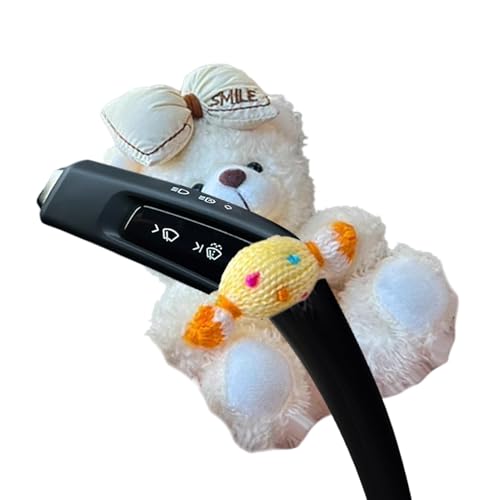 Auto Wiper Shift Handle Plush Decoration | Uniform Internal Filling Auto Interior Decoration for RV, Truck, Sedan, Small Car, Creative Car Decoration Bear von Generisch
