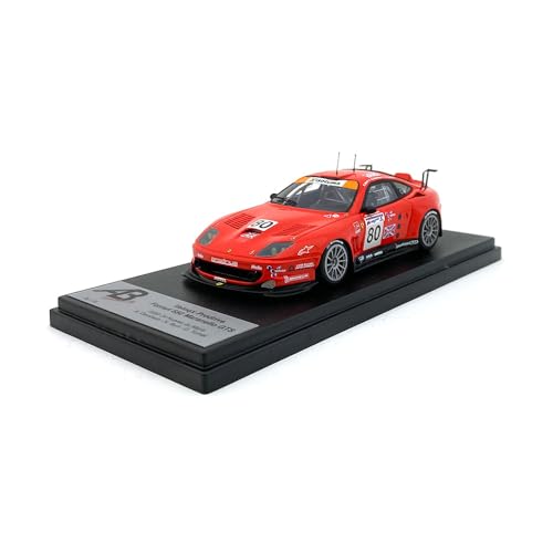 AutoBarn Ferr ari 550 GTS, Maßstab 1:43, 2003 Le Mans #80, Druckguss-Modell, Rot von Generisch