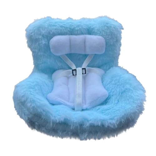 Autoluft -Entlüftungssitz mit Plüschstuhl, Autodarakter für Puppen, Display Plüsch Puppenspielzeugschmuck Zubehör für Wohnmobile Automobile Limousine von Generisch