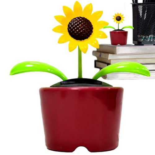 Automatische Solardekoration der Schwingung | Happy Dancing Solar Blume, Solarverzierung für Sonnenblumenautos | Tragbares Autospielzeugspielzeugspielzeug | Dekorationen für das Ornament House Automatische Solardekoration der Schwingung | Happy Dancing Solar Blume, Solarverzierung für Sonnenblumenautos | Tragbares Autospielzeugspielzeugspielzeug | Dekorationen für das Ornament House von Generisch