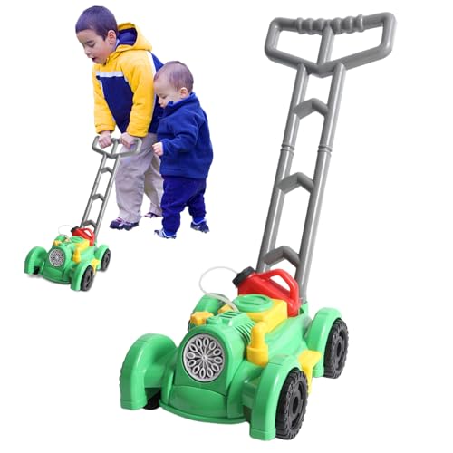 Automatischer Bubble Mäher - Rasenblasenmaschine Für Kinder Im Freien Im Freien | Leichte Und Sound Bubble Maker Toy | Partyspielzeug Für Garten Und Gartenspaß | Weihnachtsgeburtstagsgeschenk Für Klei von Generisch