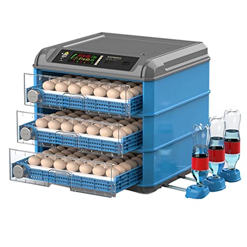 Automatischer Eierbrutschrank zum Schlüpfen von Hühnern, Enten, Gänsen, Wachteln - Vollautomatischer Eierwender & Temperaturregelung, Kapazität 128-500 Eier Automatischer Eierbrutschrank zum Schlüpfen von Hühnern, Enten, Gänsen, Wachteln - Vollautomatischer Eierwender & Temperaturregelung, Kapazität 128-500 Eier von Generisch