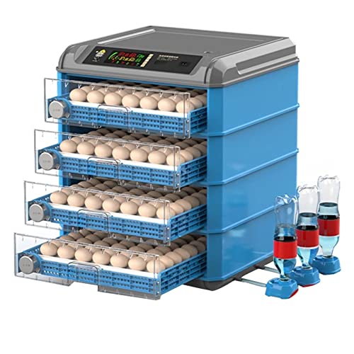 Automatischer Eierbrutschrank zum Schlüpfen von Hühnern, Enten, Gänsen, Wachteln - Vollautomatischer Eierwender & Temperaturregelung, Kapazität 128-500 Eier Automatischer Eierbrutschrank zum Schlüpfen von Hühnern, Enten, Gänsen, Wachteln - Vollautomatischer Eierwender & Temperaturregelung, Kapazität 128-500 Eier von Generisch