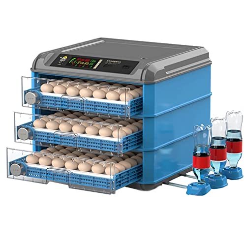 Automatischer Eierbrutschrank zum Schlüpfen von Hühnern, Enten, Gänsen, Wachteln - Vollautomatischer Eierwender & Temperaturregelung, Kapazität 128-500 Eier Automatischer Eierbrutschrank zum Schlüpfen von Hühnern, Enten, Gänsen, Wachteln - Vollautomatischer Eierwender & Temperaturregelung, Kapazität 128-500 Eier von Generisch