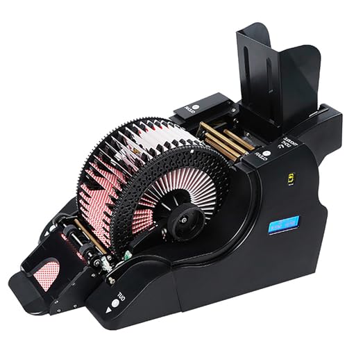 Automatischer Kartenhändler-Maschine - Professionelle Pokerkarten Shuffle-Maschine mit LED-Digitalanzeige für Familien- und Freundeversammlungen von Generisch
