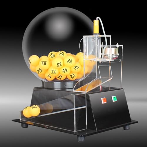 Automatischer Lotterie-Ziehautomat mit Kugeln, zufällige Auswahl für Fairplay, ideal für Einkaufszentren und Gruppenaktivitäten Automatischer Lotterie-Ziehautomat mit Kugeln, zufällige Auswahl für Fairplay, ideal für Einkaufszentren und Gruppenaktivitäten von Generisch