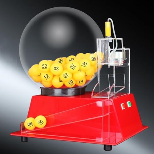 Automatischer Lotterie-Ziehautomat mit Kugeln, zufällige Auswahl für Fairplay, ideal für Einkaufszentren und Gruppenaktivitäten Automatischer Lotterie-Ziehautomat mit Kugeln, zufällige Auswahl für Fairplay, ideal für Einkaufszentren und Gruppenaktivitäten von Generisch