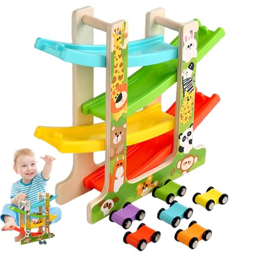 Autorampenspielzeug, Rennstrecke für Kleinkinder|Motorik-Fahrzeugspielzeug - Auto Rampe Spielzeug Motorik Kleinkind Rennstrecke Spielzeug für Kinder ab 2 Jahren von Generisch
