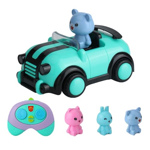 Autos Fernbedienung - Kinderwagen Fernbedienung | Cartoon Tierfigur Autospielzeug | Nettes Radio -Kontrollen Spielzeug für Kleinkind Alter 1 2 3 | Fun RC Battle Race mit Lichtern und Musik für Ki Autos Fernbedienung - Kinderwagen Fernbedienung | Cartoon Tierfigur Autospielzeug | Nettes Radio -Kontrollen Spielzeug für Kleinkind Alter 1 2 3 | Fun RC Battle Race mit Lichtern und Musik für Ki von Generisch