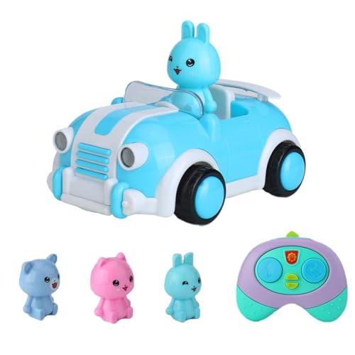 Autos Fernbedienung - Kinderwagen Fernbedienung | Cartoon Tierfigur Autospielzeug | Nettes Radio -Kontrollen Spielzeug für Kleinkind Alter 1 2 3 | Fun RC Battle Race mit Lichtern und Musik für Ki Autos Fernbedienung - Kinderwagen Fernbedienung | Cartoon Tierfigur Autospielzeug | Nettes Radio -Kontrollen Spielzeug für Kleinkind Alter 1 2 3 | Fun RC Battle Race mit Lichtern und Musik für Ki von Generisch