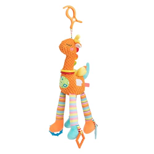 Autosicherheit Sitz Beruhigender Rassel Kinderwagen Anhänger Bettglocke, Plüsch-Krippenspielzeug Für Mädchen Und, Multisensorischer Windspiel Mit Crinkle-Texturen, Bassinet Nursery Cot Activity Autosicherheit Sitz Beruhigender Rassel Kinderwagen Anhänger Bettglocke, Plüsch-Krippenspielzeug Für Mädchen Und, Multisensorischer Windspiel Mit Crinkle-Texturen, Bassinet Nursery Cot Activity von Generisch