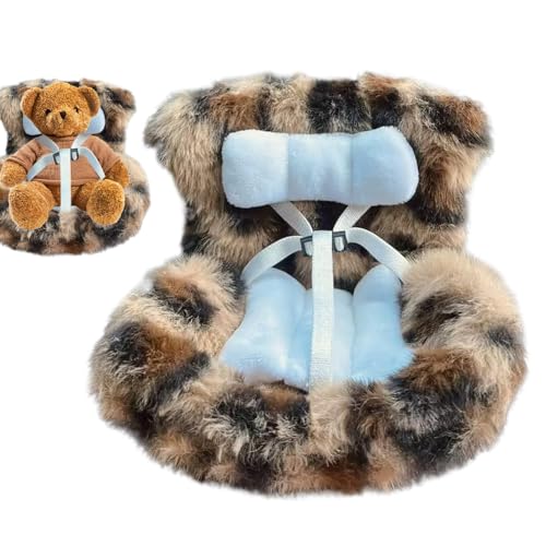 Autositz Für Babypuppen | 17cm Weicher Sitz Mit Belüftungsclip | Süßes Spielzeug Zubehör Deko Modische Schreibtischdekoration Für Mädchen Kinder Sammler Autositz Für Babypuppen | 17cm Weicher Sitz Mit Belüftungsclip | Süßes Spielzeug Zubehör Deko Modische Schreibtischdekoration Für Mädchen Kinder Sammler von Generisch