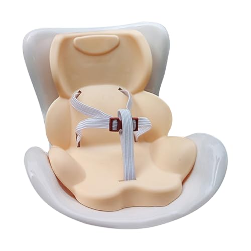 Autositz Für Labub Puppe, Have a Seat Labub, Rosa Kunststoff Sicherheitssitz dekorative niedliche Sofa zu Zeigen Plüsch Puppe Spielzeug Ornamente Zubehör (Coffee) von Generisch
