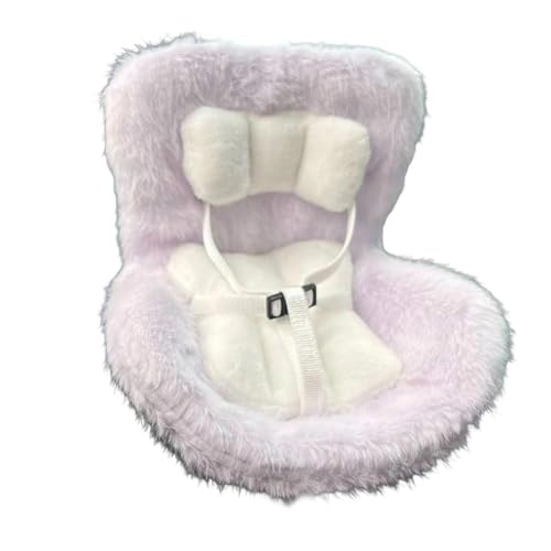 Autositz für 17 cm große La-Bub Puppen, Autositz-Entlüftungsclip für 10–17 cm große Puppen, niedlicher weicher Autositz für Jalousien mit Kissen Autositz für 17 cm große La-Bub Puppen, Autositz-Entlüftungsclip für 10–17 cm große Puppen, niedlicher weicher Autositz für Jalousien mit Kissen von Generisch