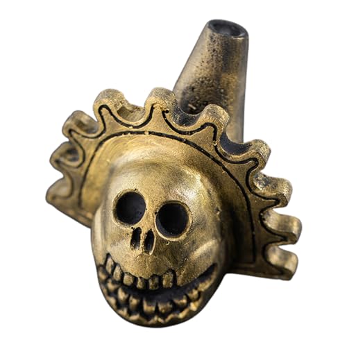 Aztekische Todespfeife - Einzigartige Todesschreipfeife | Einzigartige Schreiende Aztekische Todespfeife, Totenkopf. Authentische Pfeife Mit Einzigartigem Klang Aztekische Todespfeife - Einzigartige Todesschreipfeife | Einzigartige Schreiende Aztekische Todespfeife, Totenkopf. Authentische Pfeife Mit Einzigartigem Klang von Generisch