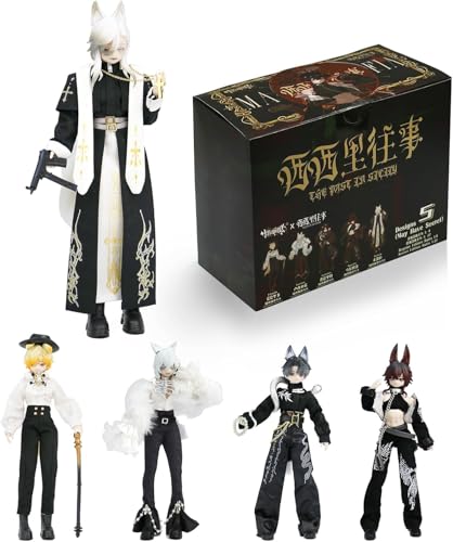 BJD Dolls Blind Box, MJD BJD Dolls | The Past In Sicily Series 1/12 Ball Jointed Collectable Action Figure, Posable Dress Up Doll for Halloween Christmas Party Birthday Gift, Whole Set von Generisch