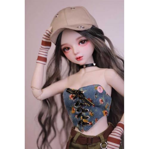 BJD Modepuppe mit handbemaltem Gesicht und Outfit für Sammler und Display von Generisch